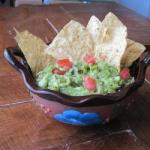 American Guacamole with Prickly Appetizer