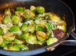 American Kittencals Roasted Brusselsbrussels Sprouts Dinner