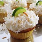 American Coconut Lime Cupcakes Dessert