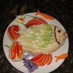 Mexican Fish Salad With Rice Dinner