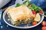 American Greek Lamb And Spinach Pie Recipe Appetizer