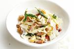 American Linguine With Pancetta Sage And Chestnuts Recipe Appetizer