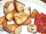 American Potatoes With Spicy Tomato Sauce Tapas Appetizer