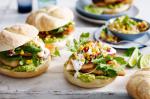 Mexican Chicken Burgers With Corn Salsa And Lime Aioli Recipe recipe
