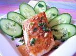 American Steamed Halibut With Chili Lime Dressing Dinner