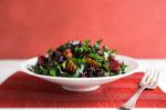British Black Rice Beet and Kale Salad With Cider Flax Dressing Recipe Appetizer