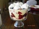 American Red White and Blue Trifle 1 Dessert