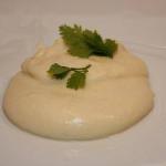 American Muslin of Celery and Potatoes Appetizer