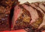 American Roast Beef Tenderloin With Red Wine  Shallot Sauce Dinner