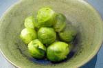 American Brussels Sprouts with Butter and Caraway Appetizer