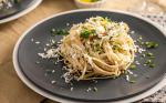 American Linguine Pasta with Squash Noodles Recipe Appetizer