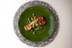 American Sauteed Salmon With Brown Butter Cucumbers Recipe Appetizer