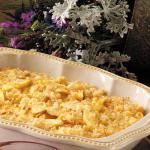 American Scalloped Apples Casserole Dessert