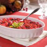 American Scalloped Cranberries Dessert