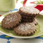 American Scalloped Mocha Cookies Dessert