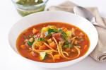 Canadian Broken Pasta Soup Recipe Appetizer