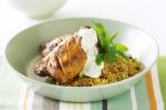 Canadian Chicken Tikka With Couscous And Mint Yoghurt Recipe Appetizer