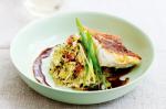 Canadian Coral Trout With Asianstyle Cabbage Fennel And Bacon Recipe Dessert