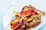 Canadian Nectarines With Panettone Recipe Breakfast