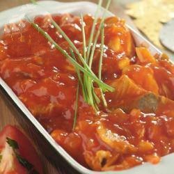 Canadian Herring Toasted with Tomato Sauce Dinner