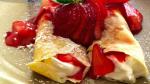 American Creamy Strawberry Crepes Recipe Breakfast
