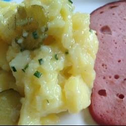 Canadian Swabian Potato Salad with Chives Appetizer