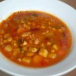 Canadian Minestrone Soup Vegetarian Dinner