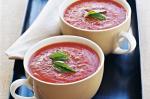 American Roasted Tomato And Capsicum Soup Recipe Appetizer
