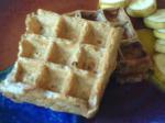 American The Best Vegan Oat  Walnut Waffles or Pancakes Breakfast