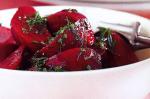 Canadian Beetroot With Herb Vinaigrette Recipe Appetizer