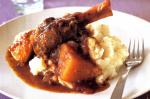 Canadian Lamb Shanks With Dates And Pumpkin Recipe Appetizer