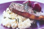 Canadian Rosemary and Garlic Steaks With Parsnip Puree Recipe Appetizer