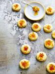 American Shortbread Biscuits with Pineapple Jam Appetizer