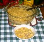 American Hominy Cheese Casserole Dinner