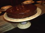 Canadian Real Chocolate Chocolate Cake With Ganache Dessert