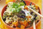 American Dukkahroasted Vegie And Quinoa Salad Recipe Appetizer