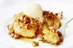American Maple And Pecan Custard Crumpets Recipe Dessert