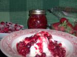 American Cranberry Raspberry Sauce 4 Dessert