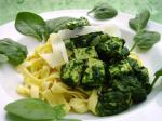 American Light Spinach Pasta With Tofu Appetizer