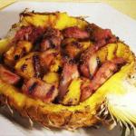 Canadian Grilled Hamapple ham and Pineapple BBQ Grill