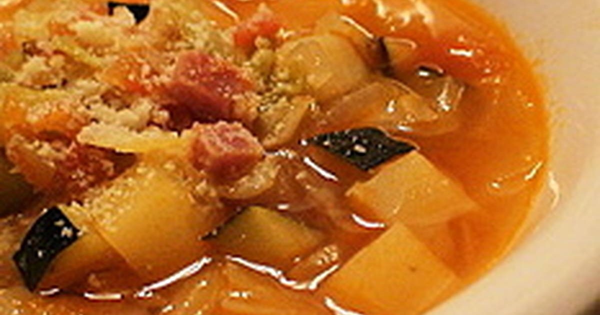 American Veggiepacked Minestrone Soup 1 Appetizer