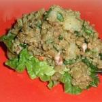 American Fruity Curried Lentil Salad Recipe Appetizer