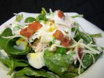 American Layered Spinach Salad 5 Appetizer