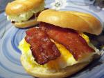 American Breakfast Bagel Sandwiches oamc Appetizer