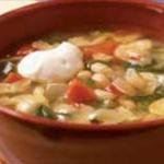 Chilean White Bean Soup 4 Soup