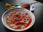 American No Fat Minestrone Soup Dinner