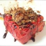 Stuffed Peppers with Millet and Beef recipe