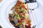 American Asianstyle Ovenbaked Fish Recipe Dinner