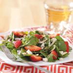 American Strawberry Arugula Salad Appetizer