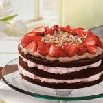 American Strawberryalmond Chocolate Torte Dessert
